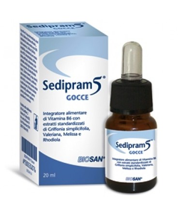 SEDIPRAM 5 GTT 20ML