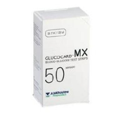 GLUCOCARD-MX BLOOD GLUCOSE 50PZ GLUCOCARD-MX BLOOD GLUCOSE 50PZ