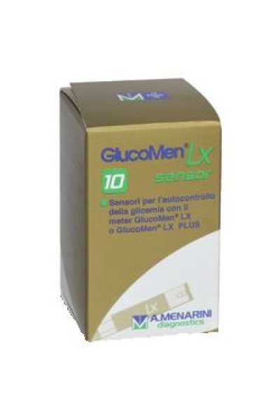 GLUCOMEN LX GLU SENSORS 10PZ GLUCOMEN LX GLU SENSORS 10PZ