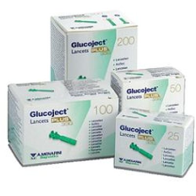 GLUCOJECT LANCETS PLUS G33  25PZ GLUCOJECT LANCETS PLUS G33  25PZ