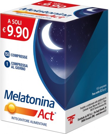 MELATONINA ACT 1MG 150CPR