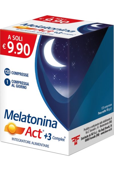 MELATONINA ACT+3 COMPLEX120CPR MELATONINA ACT+3 COMPLEX120CPR