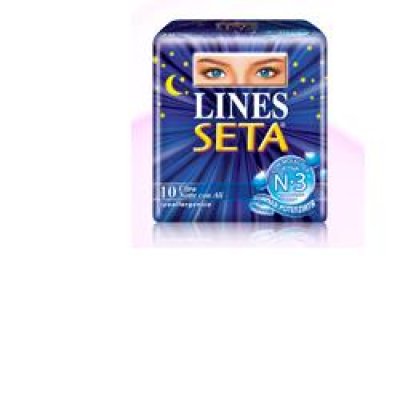 LINES SETA ULTRA NOTTE ALI 8PZ