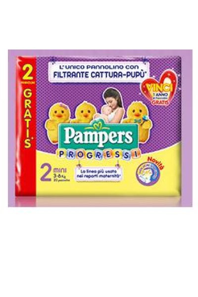 PAMPERS PROGRES MINI 28+2PZ 3590 PAMPERS PROGRES MINI 28+2PZ 3590