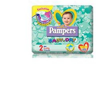 PAMPERS BABY DRY DOWNC MINI25P