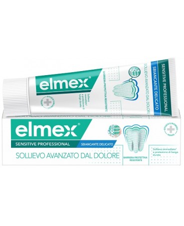 elmex sensitive professional whitening dentifricio per denti sensibili 75 ml. 