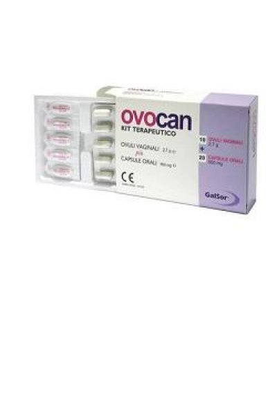 OVOCAN 10 OVULI VAGIN+CPS ORALI OVOCAN 10 OVULI VAGIN+CPS ORALI