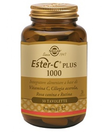 SOLGAR ester C plus 1000 90 tavolette 