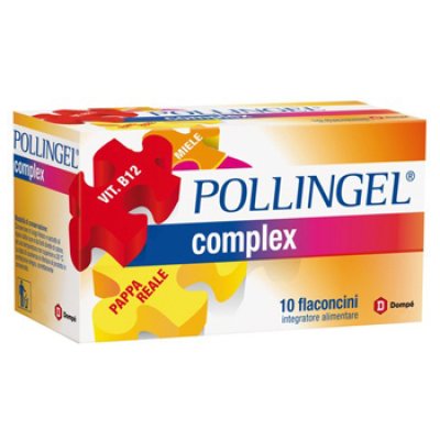 pollingel complex integratore a base di vitamina B12 sostiene il sistema immunitario 10 flaconcini da 10 ml. 