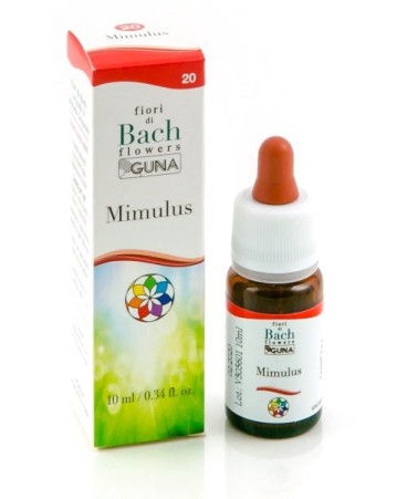 MIMULUS 20 GTT 10ML BACH GUNA