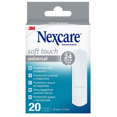 NEXCARE CER SOFT 20N/ASS 19X72
