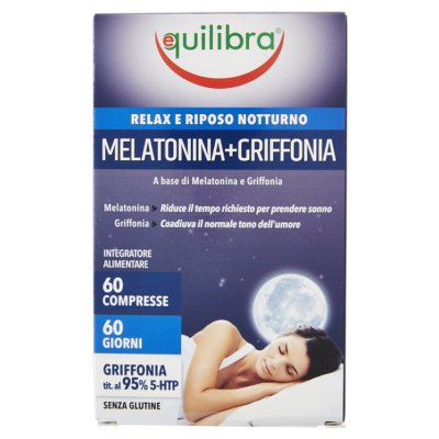 EQUILIBRA MELATONINA+GRIFF 60CPR EQUILIBRA MELATONINA+GRIFF 60CPR