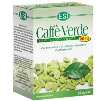 ESI caffè verde 500 mg. 60 ovalette ESI caffè verde 500 mg. 60 ovalette