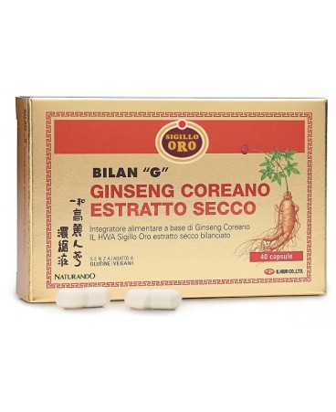 GINSENG BILAN-G 40CPR NATURANDO