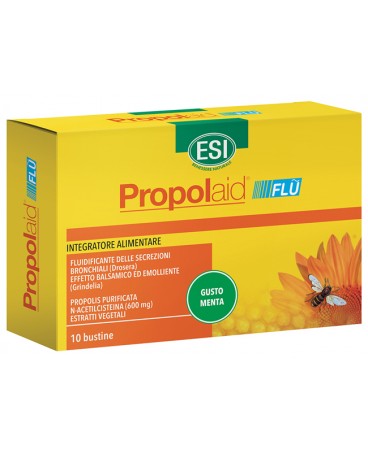 propolaid flu favorisce eliminazione del muco in eccesso 10 bustine 