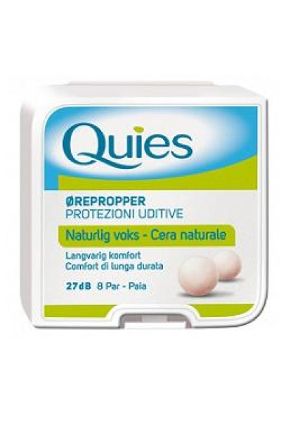 QUIES TAPPO AURICOLARE CERA 8P QUIES TAPPO AURICOLARE CERA 8P