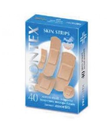 PRONTEX SKIN STRIPS ASSORT 40PZ