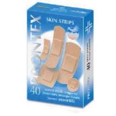 PRONTEX SKIN STRIPS ASSORT 40PZ PRONTEX SKIN STRIPS ASSORT 40PZ
