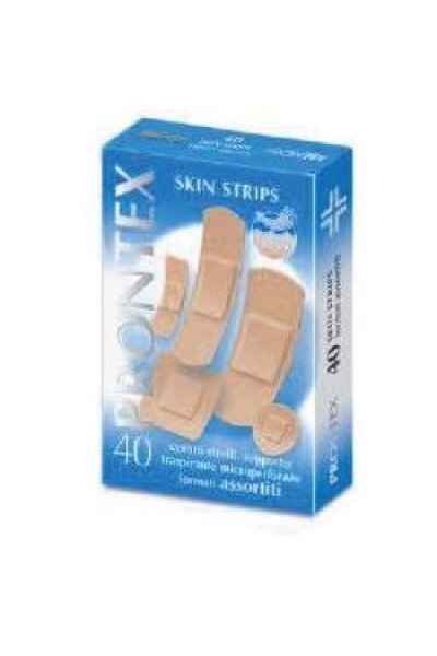 PRONTEX SKIN STRIPS ASSORT 40PZ PRONTEX SKIN STRIPS ASSORT 40PZ