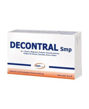 DECONTRAL INTEG 20CPR 850MG