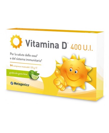 VITAMINA D 400 UI 84CPR