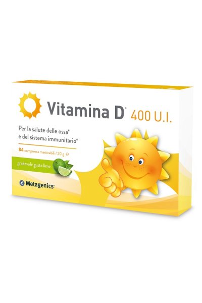 VITAMINA D 400 UI 84CPR VITAMINA D 400 UI 84CPR