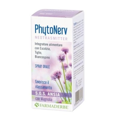 PHYTONERV SOS SPRAY ORALE 30ML PHYTONERV SOS SPRAY ORALE 30ML