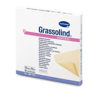 GRASSOLIND GARZA GRAS 10X10X10PZ GRASSOLIND GARZA GRAS 10X10X10PZ