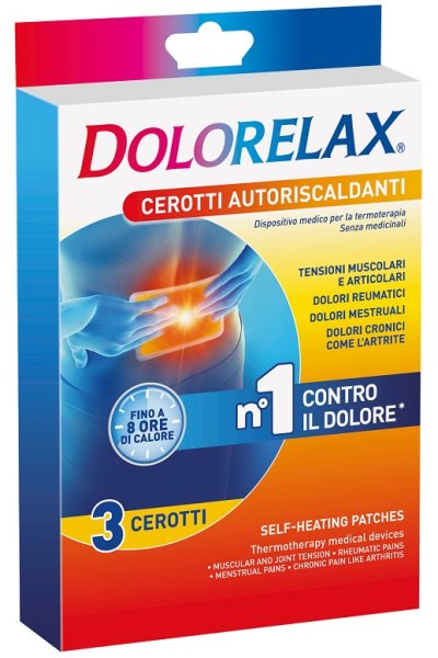 DOLORELAX MED CER EFFET CALD 3PZ DOLORELAX MED CER EFFET CALD 3PZ