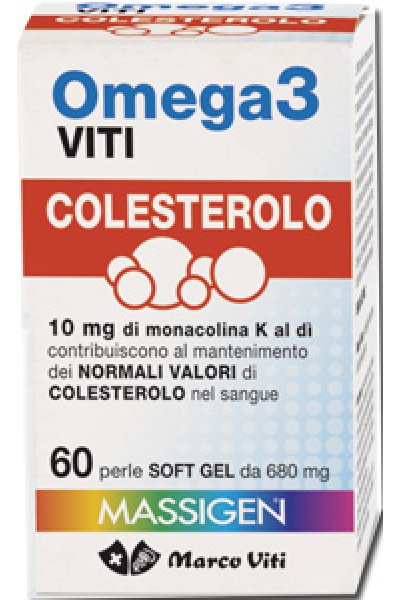 Marco Viti omega 3 colesterolo 60 perle  Marco Viti omega 3 colesterolo 60 perle