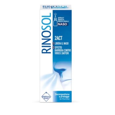RINOSOL 2ACT SPRAY NASALE 15ML RINOSOL 2ACT SPRAY NASALE 15ML