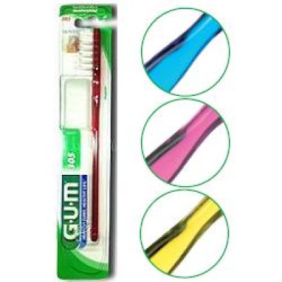 GUM spazzolino manuale compatto e duro classic 305 GUM spazzolino manuale compatto e duro classic 305