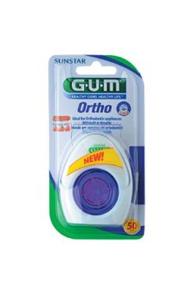 GUM ORTHO FLOSS FILO SPUGNOSO GUM ORTHO FLOSS FILO SPUGNOSO
