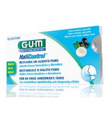 GUM HALICONTROL COMPRESSE 10PZ