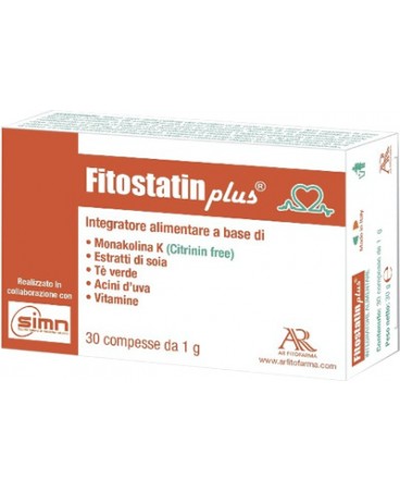 fitostatin plus integratore a base di monacolina K per il colesterolo 30 compresse 