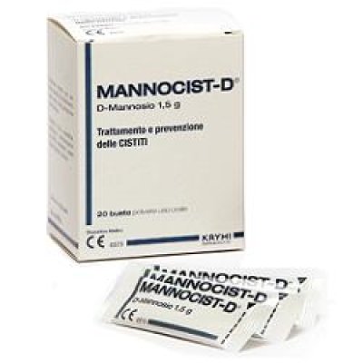 MANNOCIST D dispositivo medico per il trattamento delle cistiti 20 bustine MANNOCIST D dispositivo medico per il trattamento delle cistiti 20 bustine