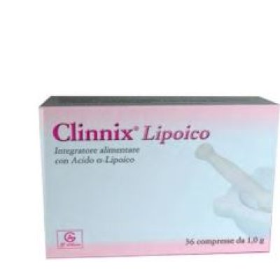 CLINNIX-LIPOICO 30CPR 54G CLINNIX-LIPOICO 30CPR 54G