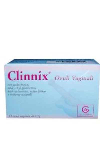 CLINNIX-OVULI VAG 15OV 2,5G CLINNIX-OVULI VAG 15OV 2,5G