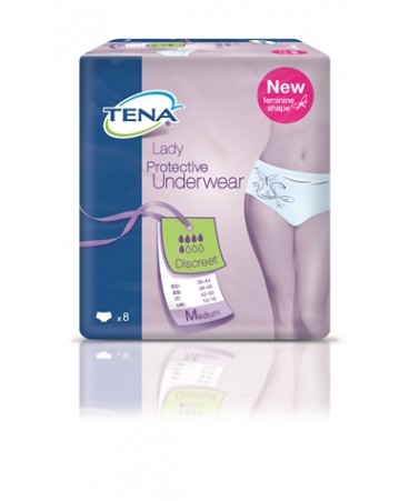 TENA PANTS DISCR PANN M 8P 2108