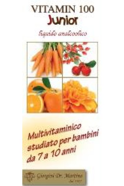 JUNIOR 200ML LIQ A VITAMIN 100 JUNIOR 200ML LIQ A VITAMIN 100