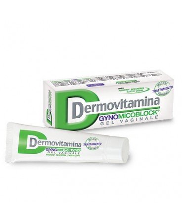 dermovitamina gynomicoblock gel vaginale per il trattamento delle micosi vaginali interne ed esterne 6 cannule