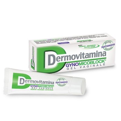 dermovitamina gynomicoblock gel vaginale per il trattamento delle micosi vaginali interne ed esterne 6 cannule