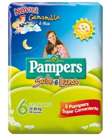 PAMPERS SOLE&LUNA FLASH XL 14P