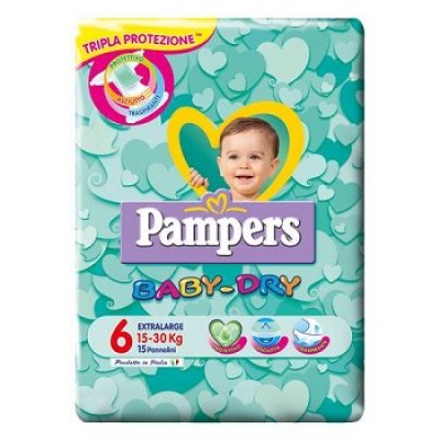 PAMPERS BD DWCT NO FLASH XL 15