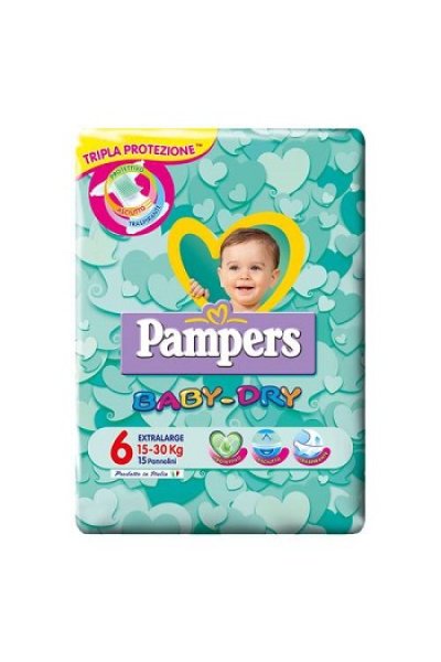 PAMPERS BD DWCT NO FLASH XL 15 PAMPERS BD DWCT NO FLASH XL 15