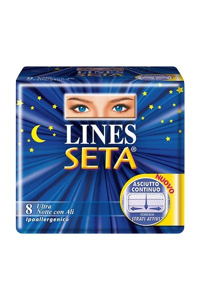LINES SETA ULTRA NOTTE 8PZ 3321 LINES SETA ULTRA NOTTE 8PZ 3321