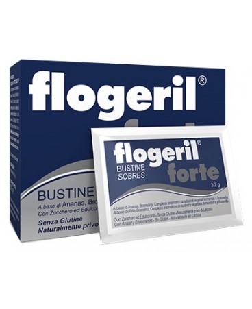 FLOGERIL FORTE integratore che favorisce il microcircolo e il drenaggio dei liquidi 18 buste 