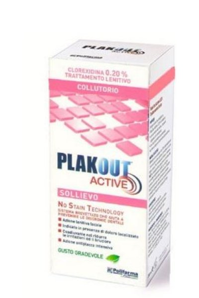 PLAKOUT ACTIVE SOLLIEVO 200ML PLAKOUT ACTIVE SOLLIEVO 200ML