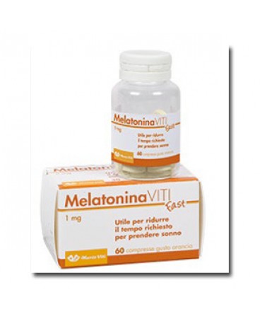 MARCO VITI melatonina fast 1 mg. 60 compresse 