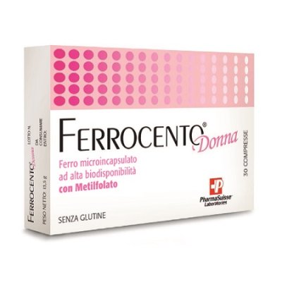 FERROCENTO DONNA 30CPR<< FERROCENTO DONNA 30CPR<<